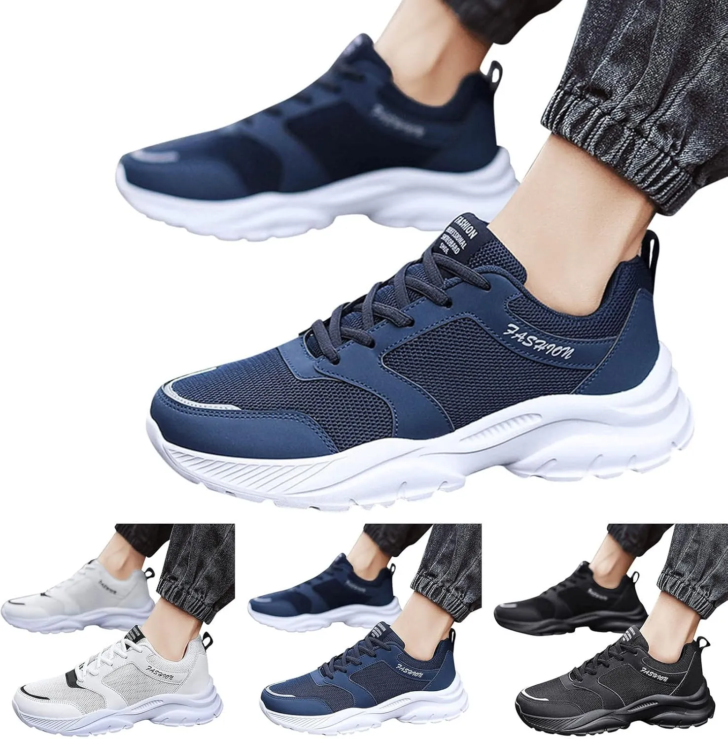 Arch Support Non Slip Minimalist Shoes for Men Hiking Footwear Barefoot Shoe Men's Lightweight Cushion Sneakers
