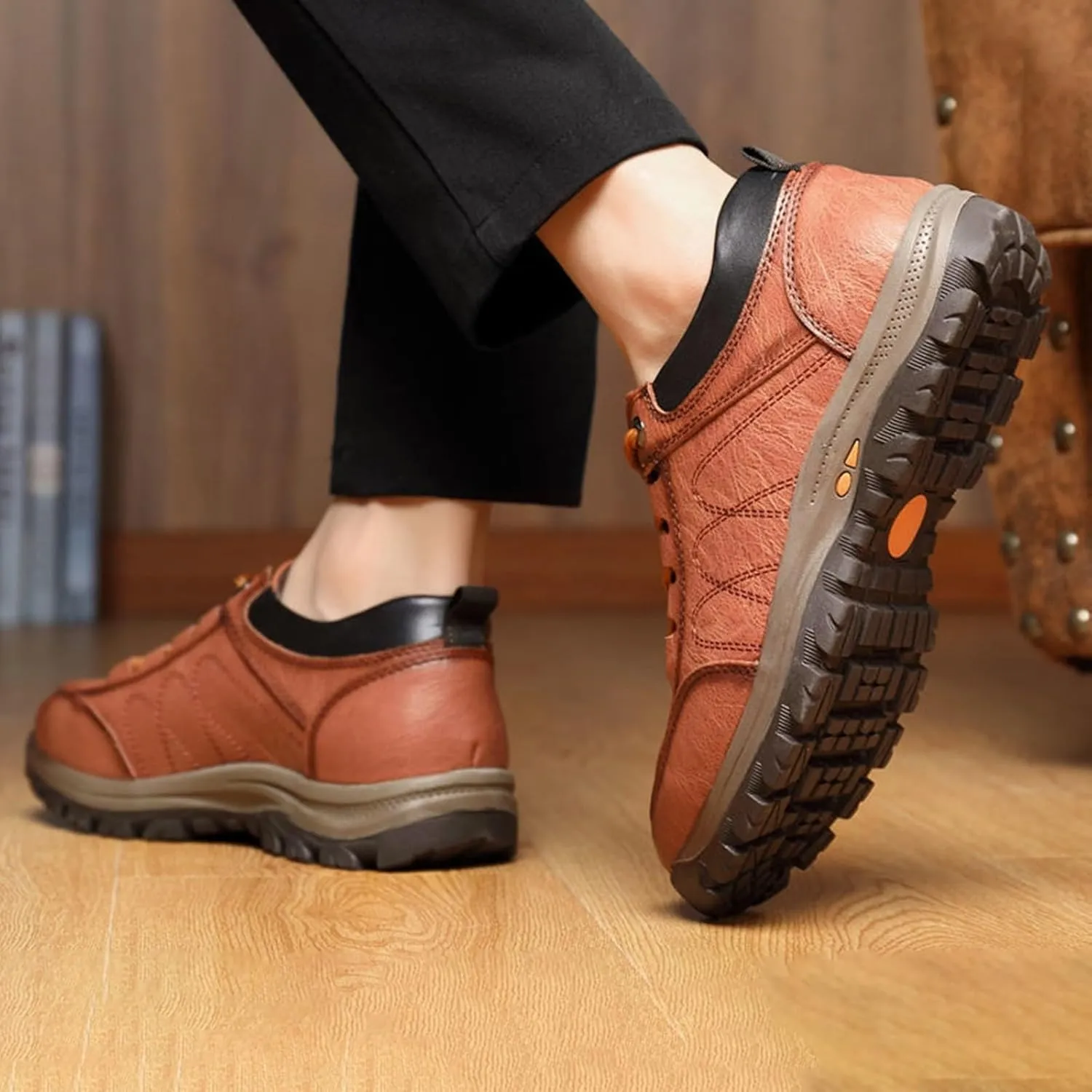 Autumn and Winter Single Cotton Casual Shoes Men's Hiking Sneakers Cotton Shoes Thickened Mens Shoes Boots Casual Size