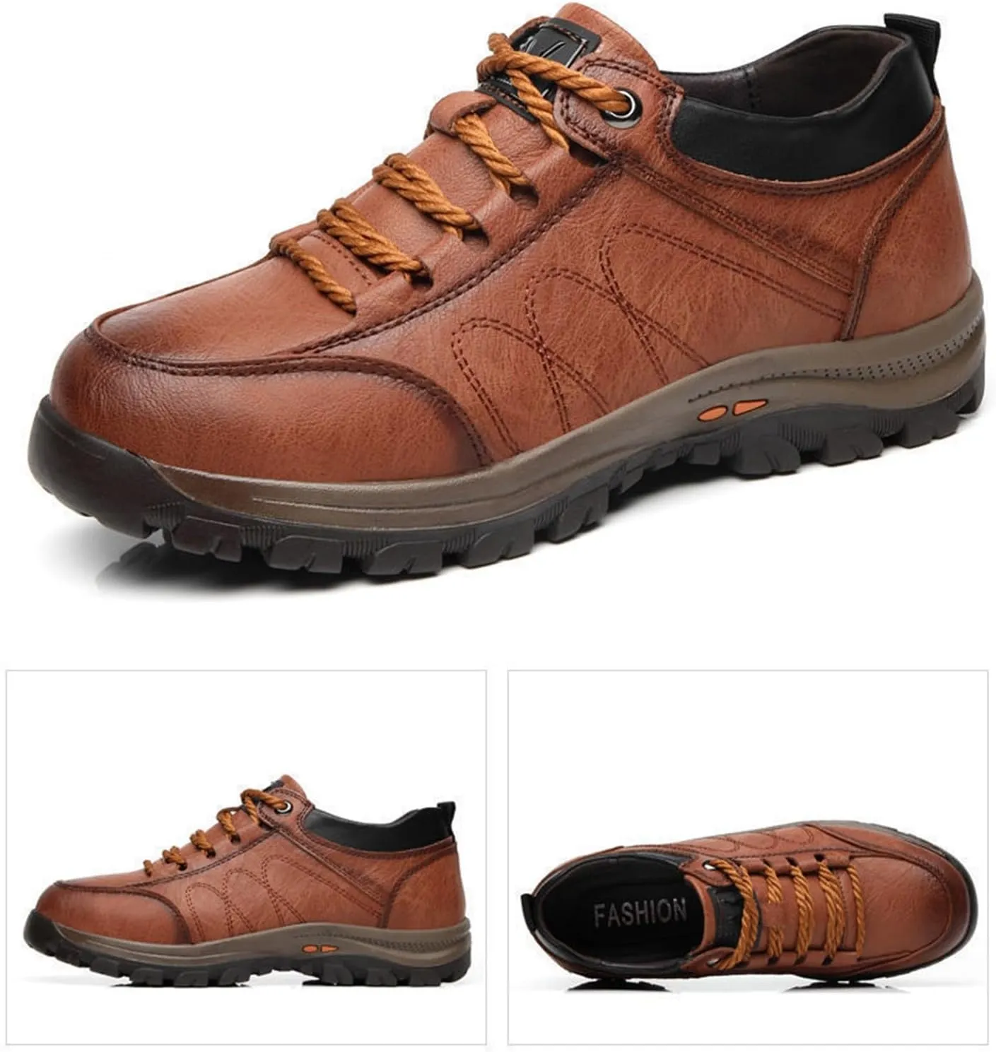 Autumn and Winter Single Cotton Casual Shoes Men's Hiking Sneakers Cotton Shoes Thickened Mens Shoes Boots Casual Size