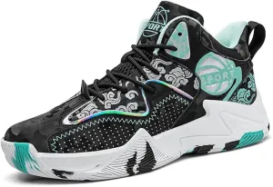 Basketball Shoes for Boys and Girls, Walking Running Shoes Breathable Comfortable Boys Sneakers for Little and Big Kids