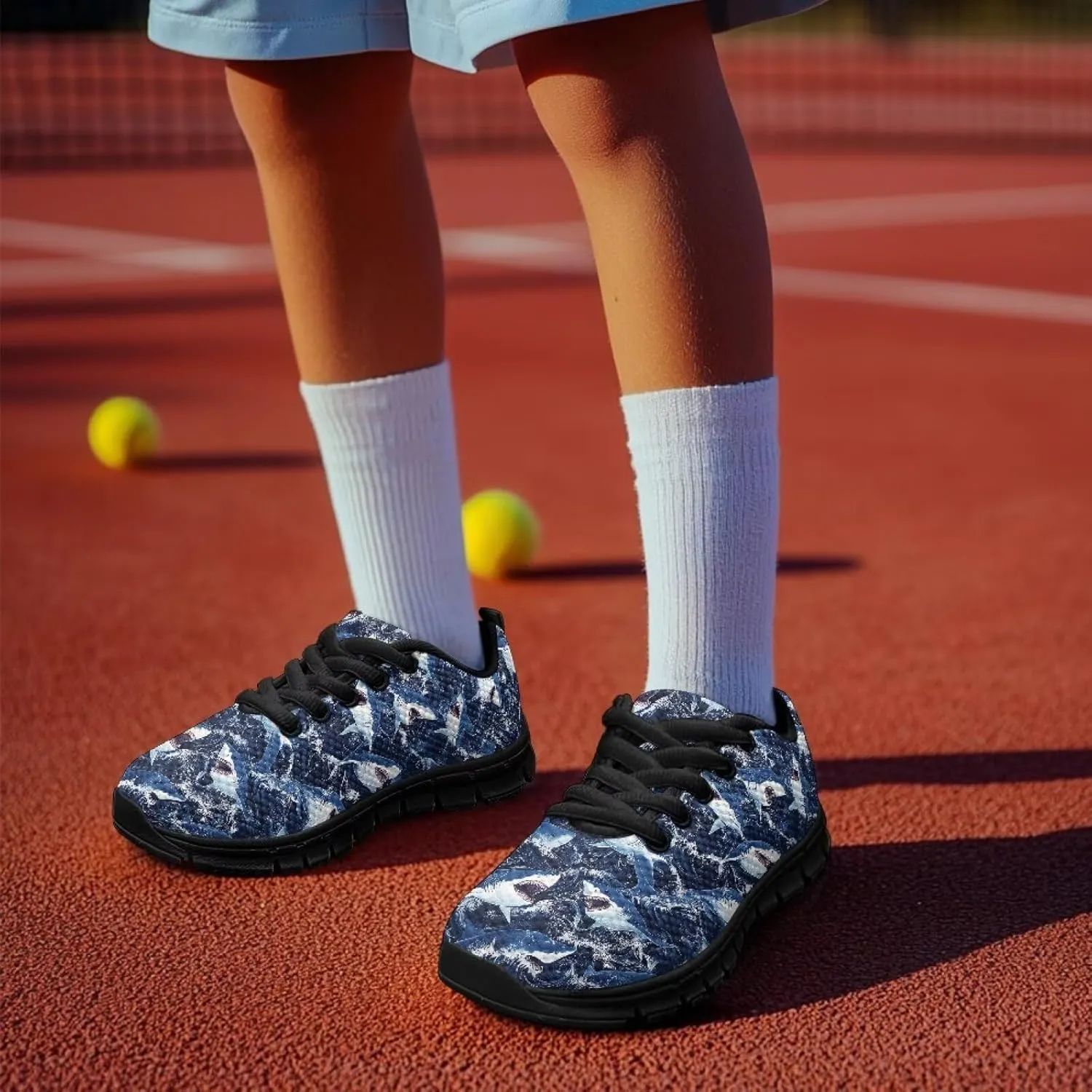 Basketball Shoes Kids Running Shoes for Boys Cool Design
