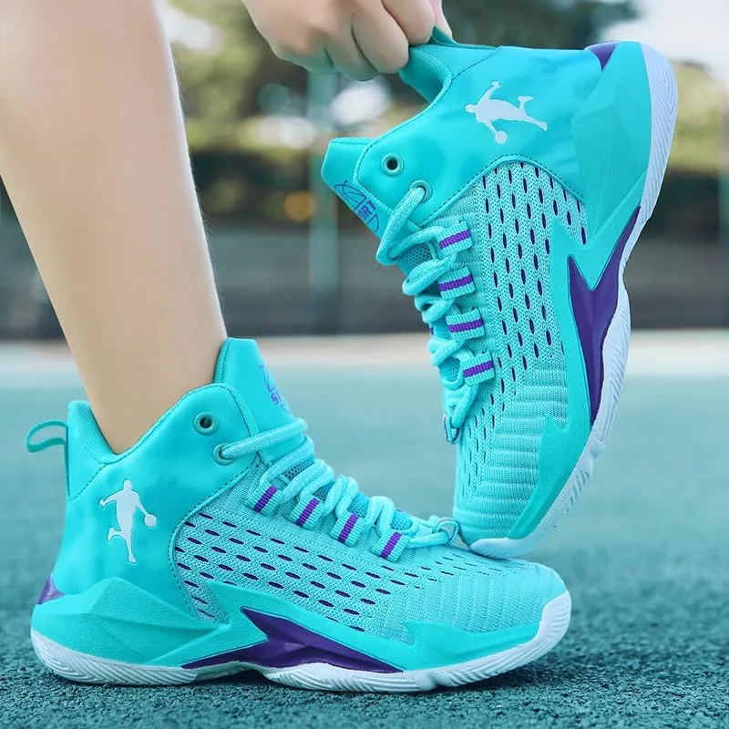 Boys and Kids Basketball Shoes Lightweight Fashion Sneakers