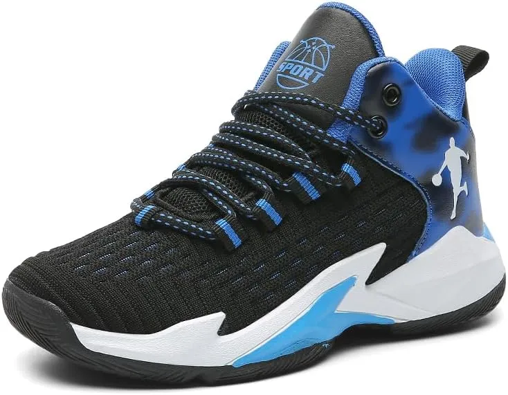Boys and Kids Basketball Shoes Lightweight Fashion Sneakers