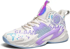 Boy's Basketball Shoes Lightweight Fashion Sneakers