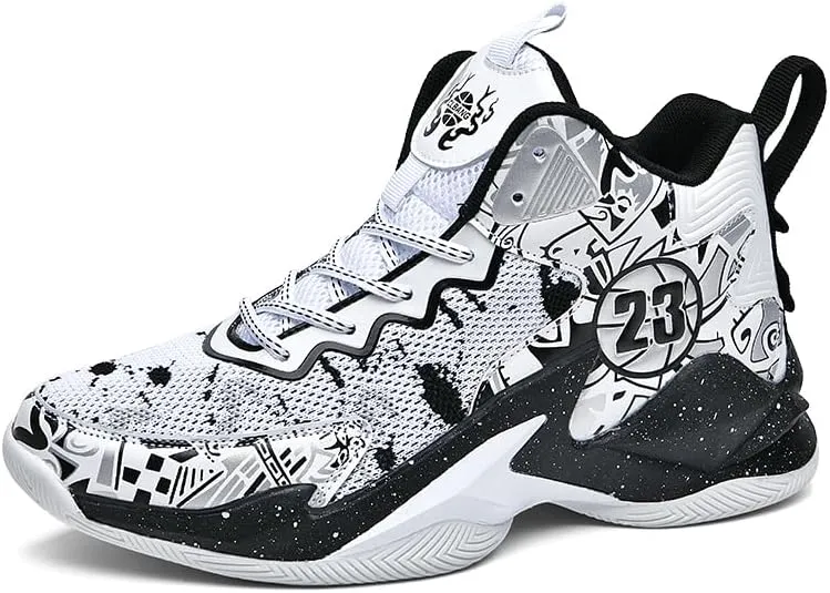 Boy's Basketball Shoes Lightweight Fashion Sneakers