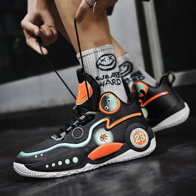 Boy's Basketball Shoes Lightweight Fashion Sneakers