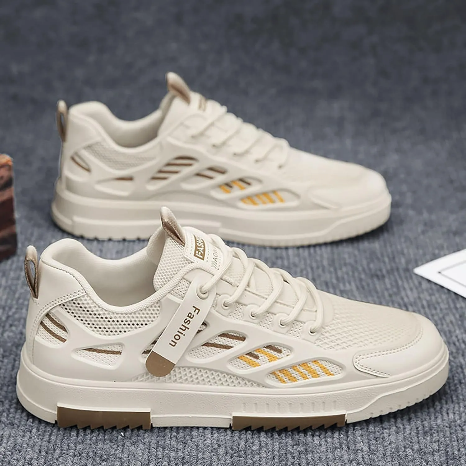 Casual Shoes Lace up Men's Shoes 2023 Summer New Small White Men's Hundred Models Lightweight Soft