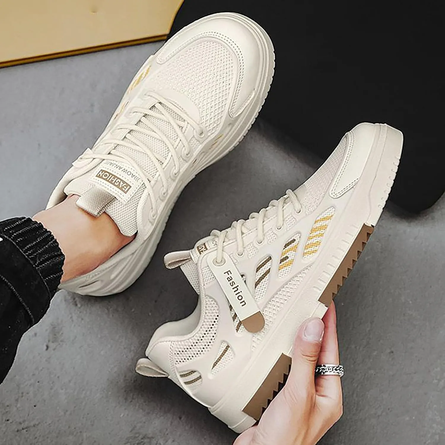 Casual Shoes Lace up Men's Shoes 2023 Summer New Small White Men's Hundred Models Lightweight Soft