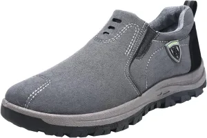 Cathalem Hiking Shoes for Men Comfortable Waterproof Breathable Orthopedic Walking Shoes Sneakers Walking Orthopedic Shoes