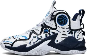 DHOVOR Big Boys Basketball Shoes Kids Athletic Running Shoes Fashion Sneakers Non-Slip Tennis Shoes Boys (Little Kid/Big Kid)