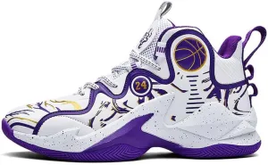 DHOVOR Big Boys Basketball Shoes Kids Athletic Running Shoes Fashion Sneakers Non-Slip Tennis Shoes Boys (Little Kid/Big Kid)