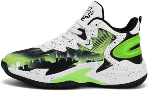 DHOVOR Boys Basketball Shoes Kids Fashion Sneakers Breathable Running Shoes for Boys Sport Tennis Shoes(Little Kid/Big Kid)
