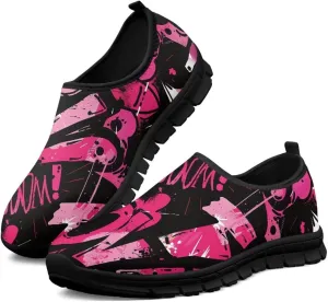 Doojoayie Men Walking Shoes Slip On Running Shoes Comfort for Daily Wear