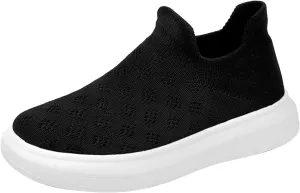 EnJoCho Boys Casual Shoes Boys Mesh Lightweight Breathable Fashion Casual Shoes Sneakers Slip On Outdoor Sports Shoes