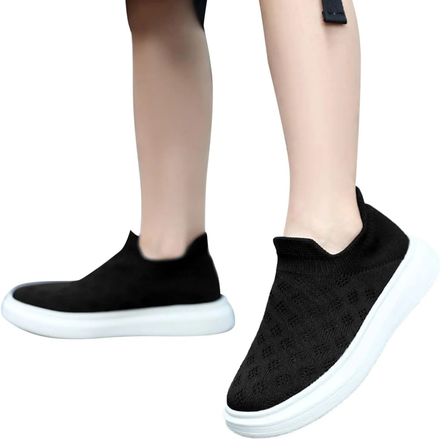 EnJoCho Boys Casual Shoes Boys Mesh Lightweight Breathable Fashion Casual Shoes Sneakers Slip On Outdoor Sports Shoes