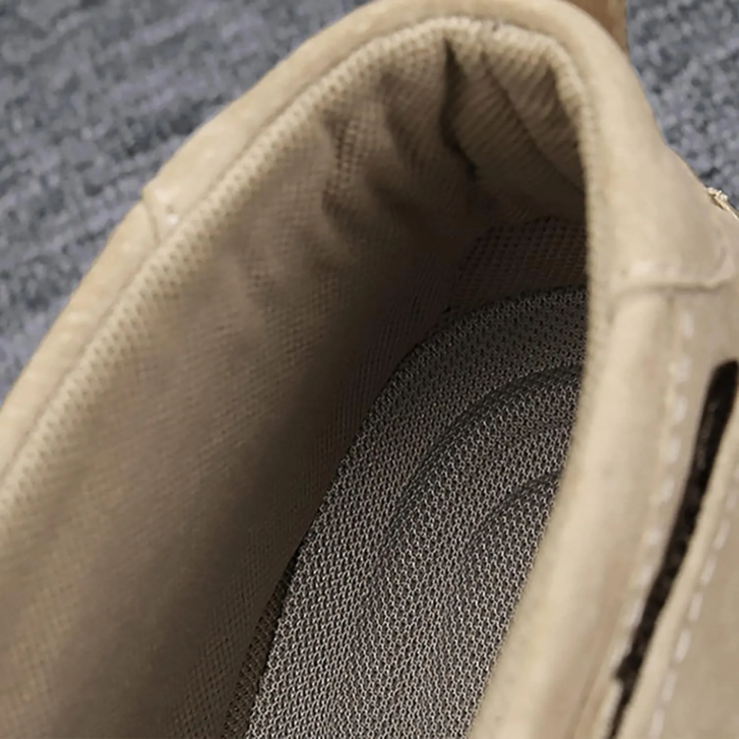 Fashion Sneakers Shoes Men's British Large Casual Suede Foreign Trade Lace Up and Hook Loop Sneakers