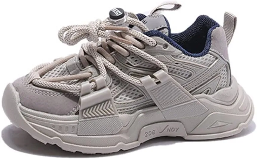 Fashion Spring Summer Children Sports Boys Run Shoes Flat Light Mesh Breathable Comfortable Solid Girls Size 3 Shoes