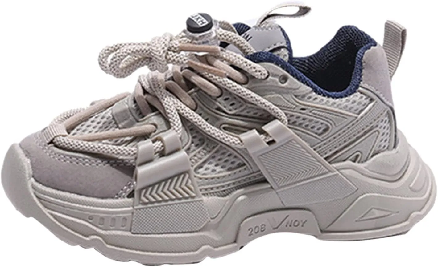 Fashion Spring Summer Children Sports Boys Run Shoes Flat Light Mesh Breathable Comfortable Solid Girls Size 3 Shoes