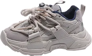 Fashion Spring Summer Children Sports Boys Run Shoes Flat Light Mesh Breathable Comfortable Solid Girls Size 3 Shoes