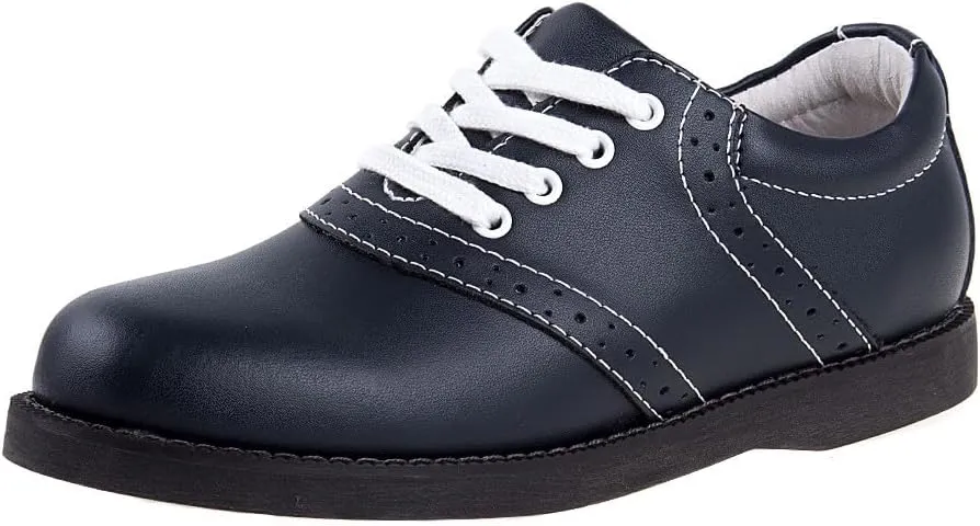 Girls Saddle Shoe Classic Style Uniform Oxfords (Toddler - Big Kids)