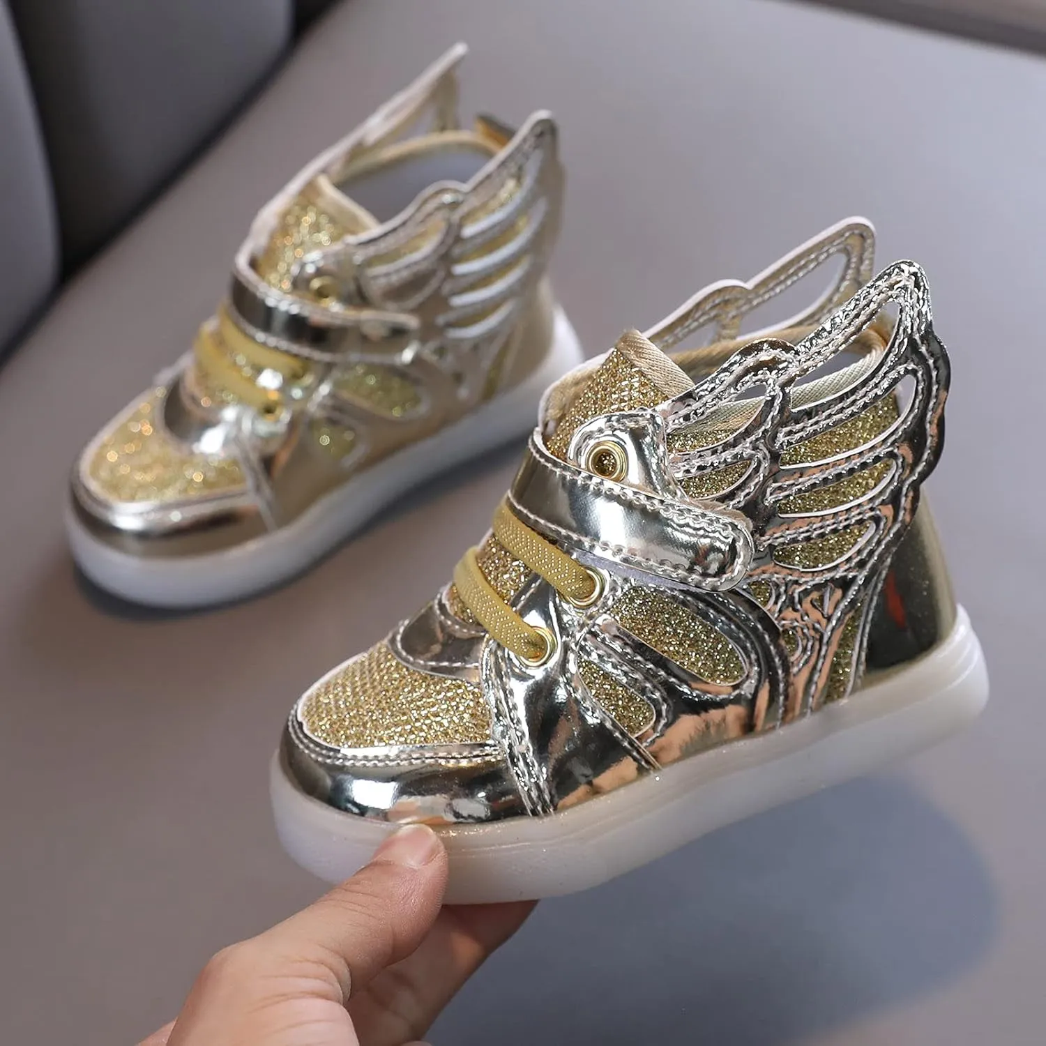 Girls Shoes Size 13 Light Children Baby Girls Sport Luminous Shoes Bling Kids Led Baby Shoes Light up Shoes 4t