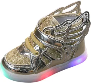 Girls Shoes Size 13 Light Children Baby Girls Sport Luminous Shoes Bling Kids Led Baby Shoes Light up Shoes 4t