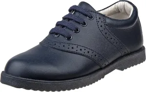 Girls Uniform School Shoes Classic Lace-up Oxfords
