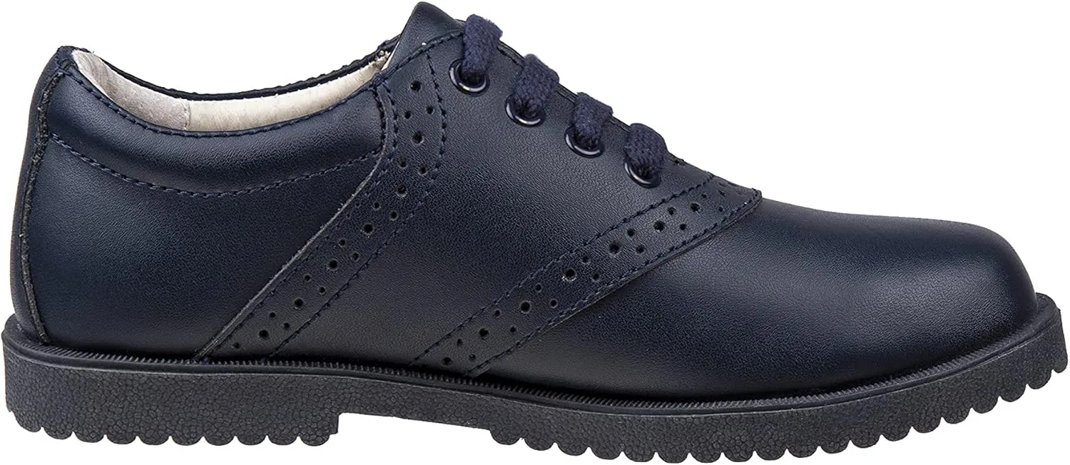 Girls Uniform School Shoes Classic Lace-up Oxfords