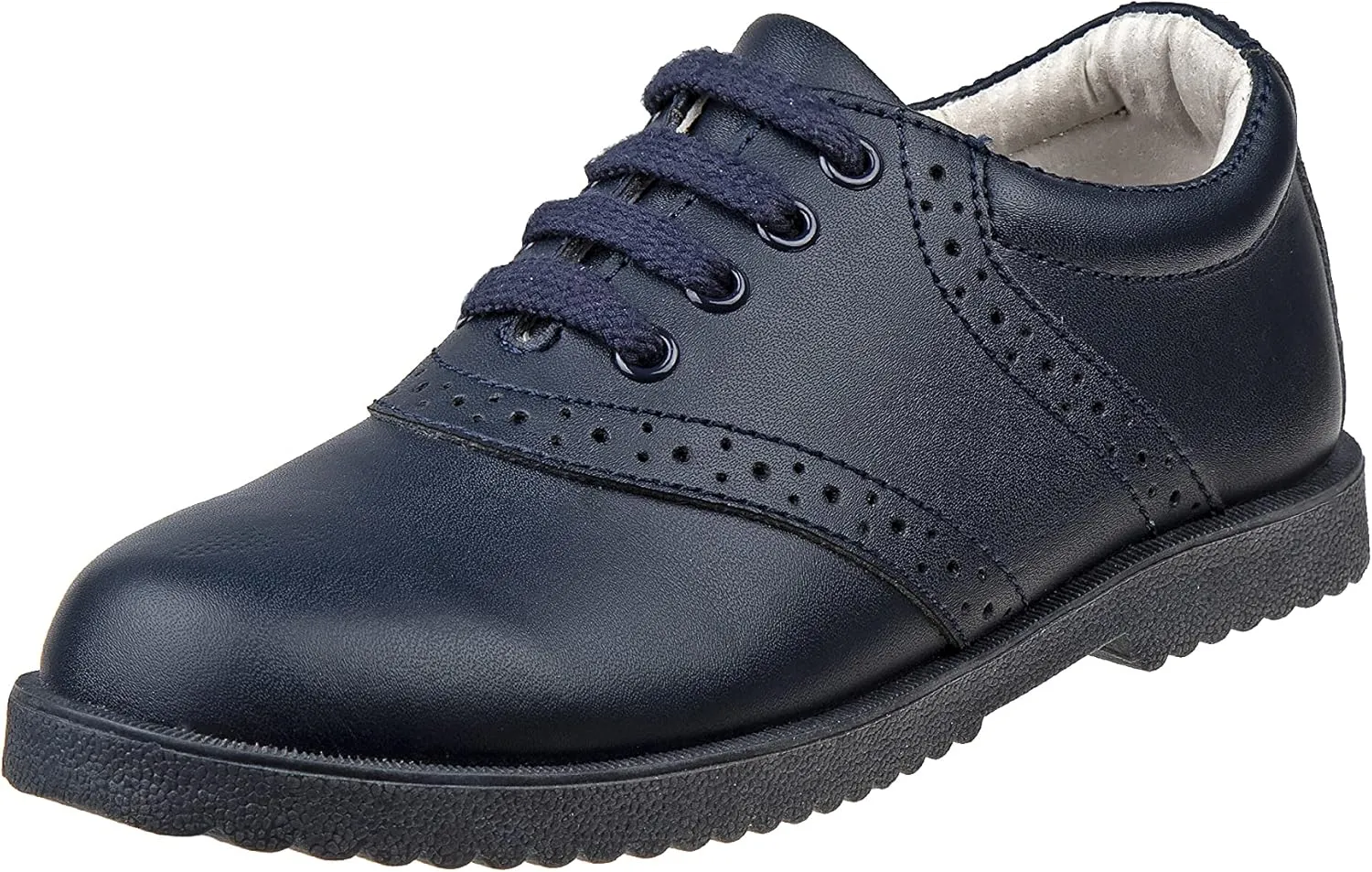 Girls Uniform School Shoes Classic Lace-up Oxfords