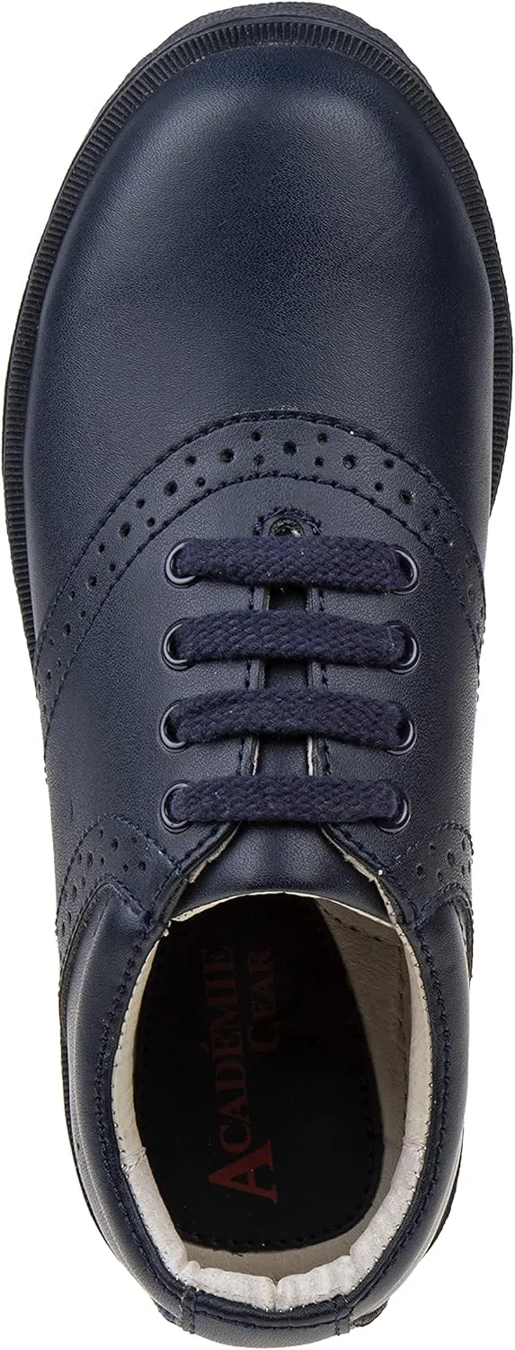 Girls Uniform School Shoes Classic Lace-up Oxfords