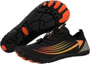 Grounded Barefoot Footwear for Women Men, Hiking Athletic Shoes, Beach Surf Water Shoes with Non Slip Sole, Quick Dry Lightweight Sports Aqua Socks Outdoor, Mens Womens Pool Activities