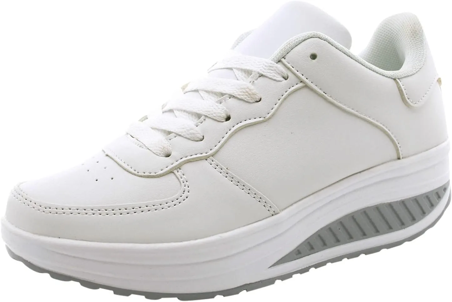 High Top Sneakers for Women Wide Width Walking Shoes for Women with Arch Support and Comfort Wide Nurses Tennis Shoes for Women Comfortable Non Slip All Black Womens Running Shoes Slip On Sneakers