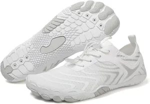 Hike Barefoot Shoes for Women Men, Non Slip Healthy Grounded Footwear, Breathable Trail Running Shoes, Minimalist Wide Toe Box Zero Drop Cross Trainer Sneakers, Unisex Outdoor Footwear