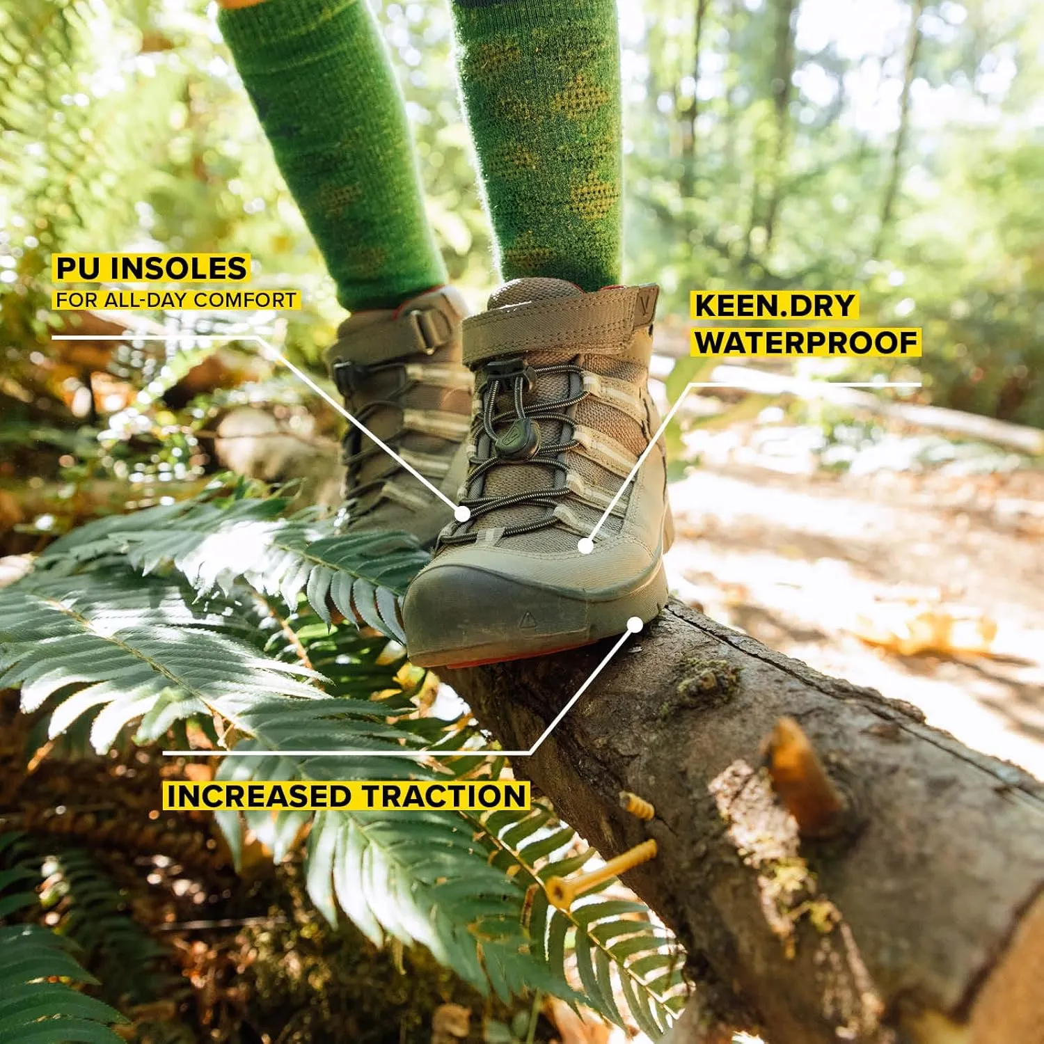 KEEN Unisex-Child Hikeport 2 Sport Mid Wp Hiking Boots