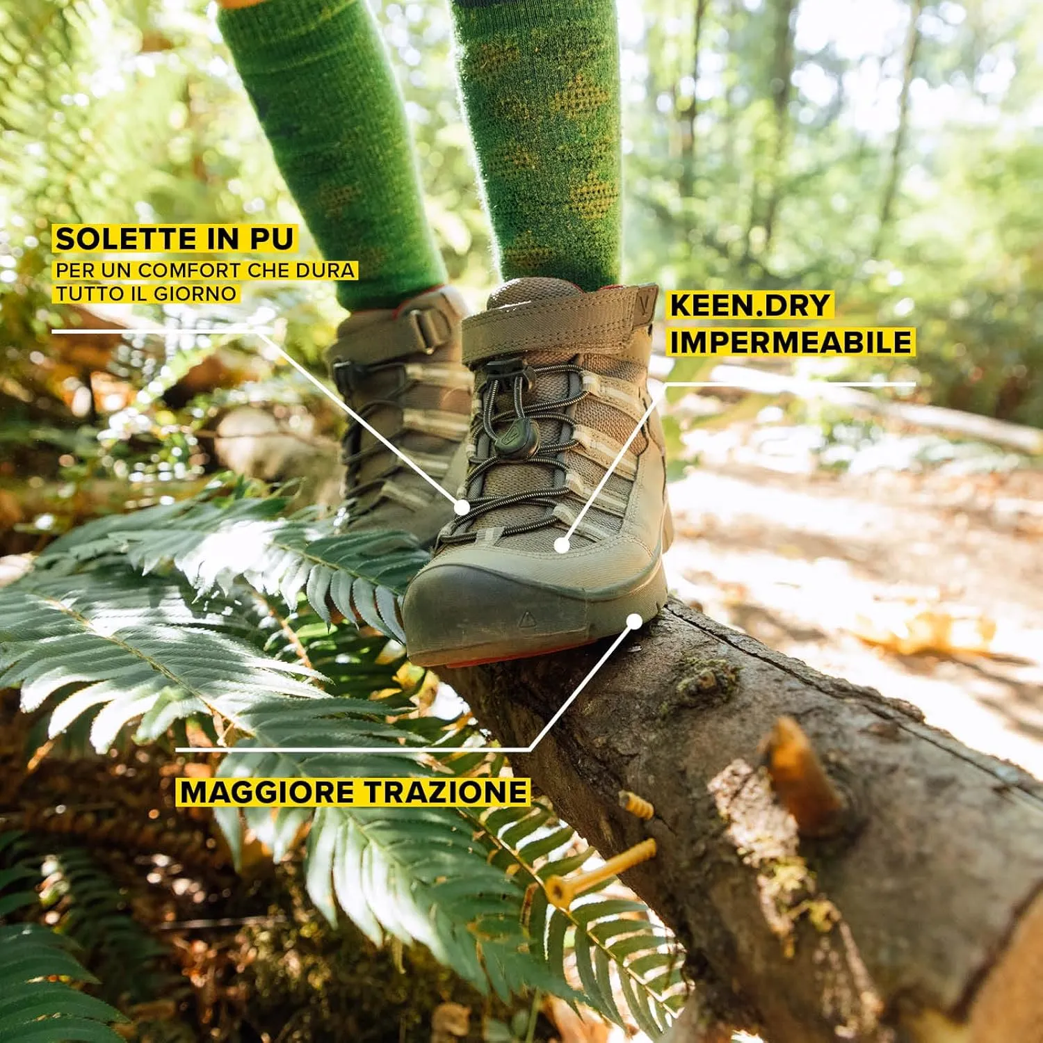 KEEN Unisex-Child Hikeport 2 Sport Mid Wp Hiking Boots