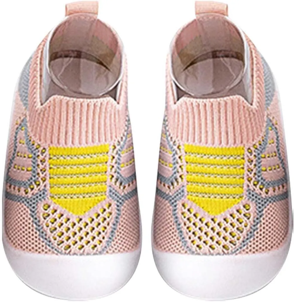 Kids Athletic Shoes Sneakers Toddler Kids Infant Newborn Baby Boys Girls Shoes Breathable Soft Antislip Wearproof
