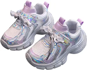Kids Sandals Toddler Shoes Running Tennis Kids Soccer Shoes Breathable Athletic Lightweight Princess Shoes Sport Shoes