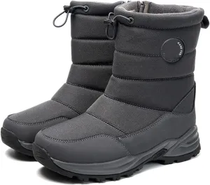 Ladmiple Winter Boots For Women Waterproof Snow Cute Ankle Booties Warm Lining Comfortable Non Slip Outdoor Walking Shoes
