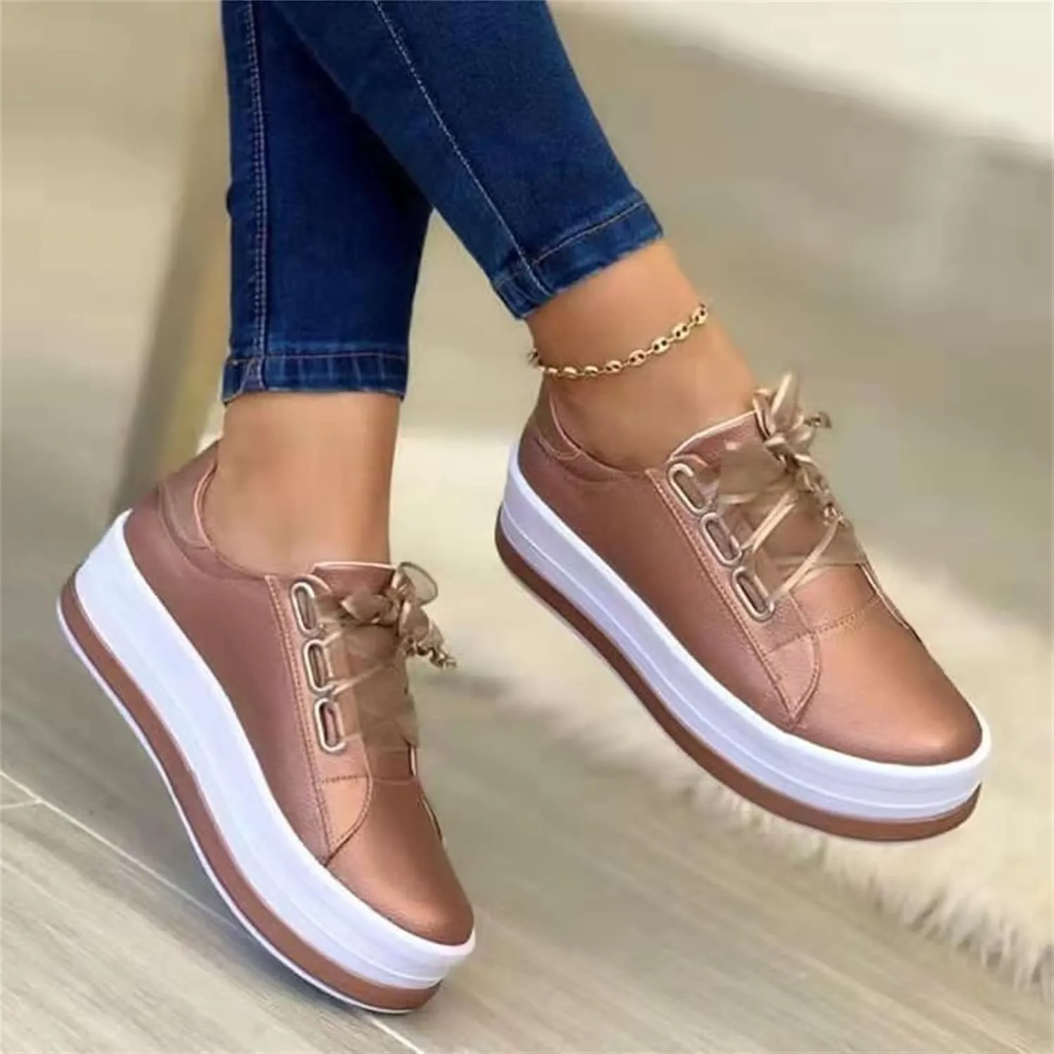 Lausiuoe Sneakers For Women Walking Shoes Comfortable Running Shoes Lightweight Tennis Shoes Non Slip Gym Workout Shoes