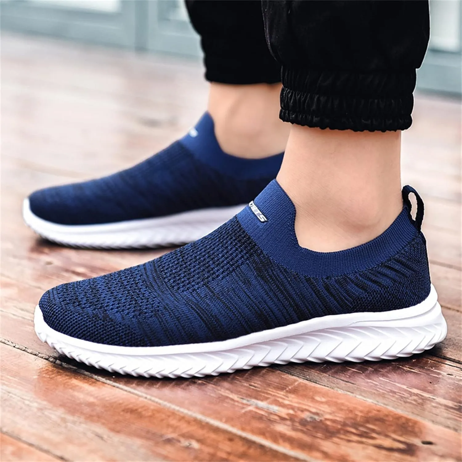 Low-Top Slip Ons Women's Fashion Sneakers Casual Mens Dress Shoes Lightweight Casual Shoes Trendy Chunky Sneakers Black Tennis Shoe Loafers Shoe