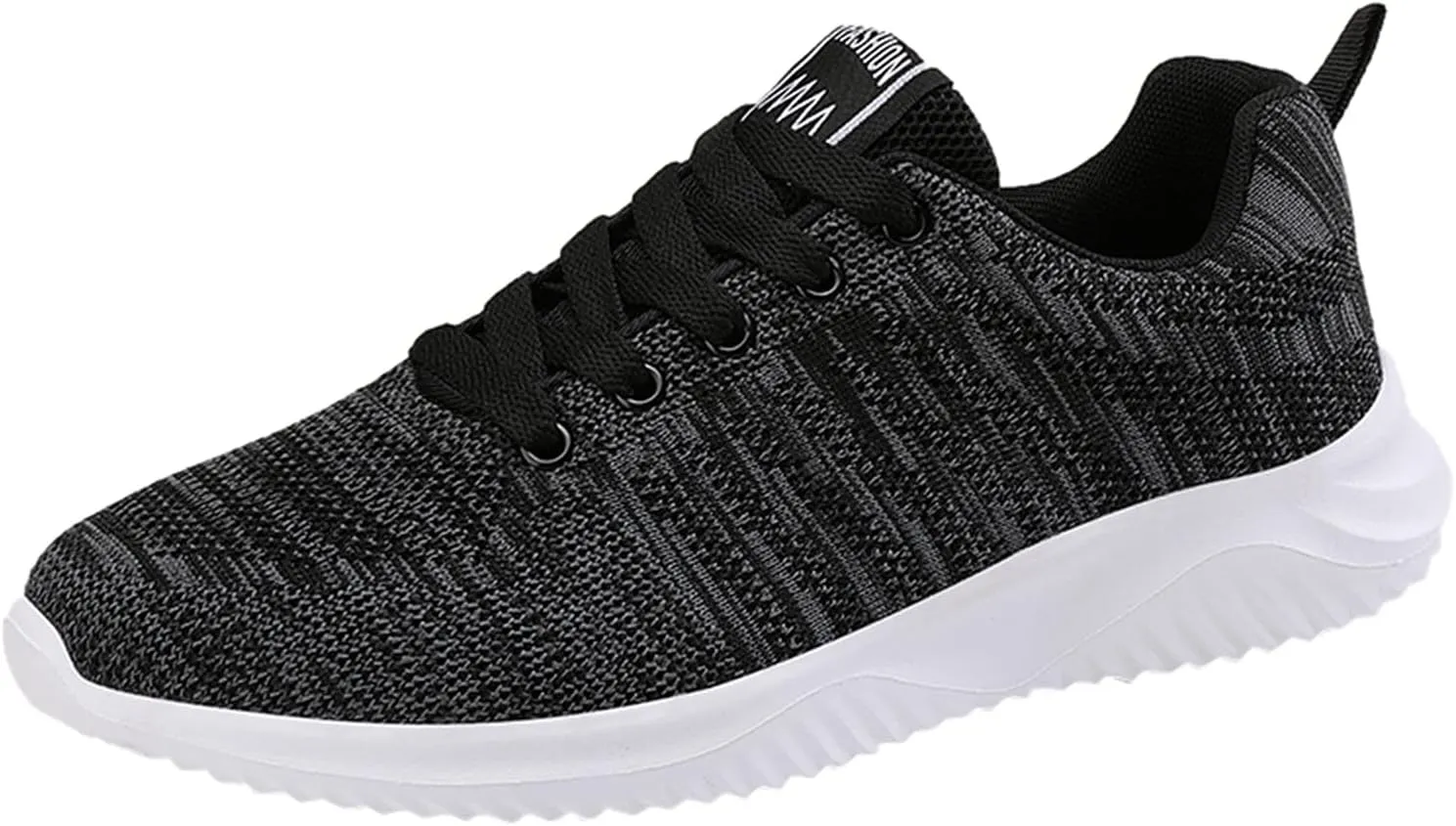 Men Soft Mesh Bottom Sport Fashion Shoes Breathable Lace-Up Casual Men's Sneaker Socks Low Cut Shoes