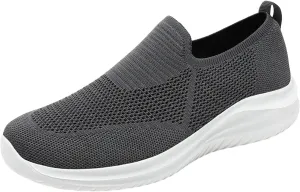 Men Sports Shoes Fashionable New Pattern Simple and Pure Color Mesh Breathable Sneaker Slippers for Men