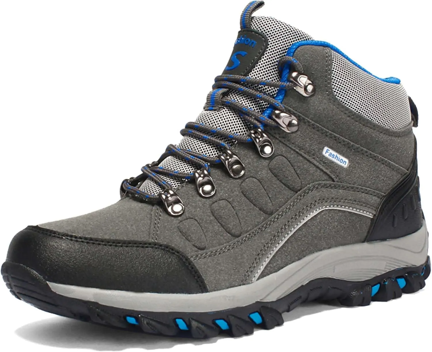 Mens And Womens Anti Slip And Wear Resistant Lace Up Hiking Boots Comfortable And Breathable Walking Boots Rubber Soles Scenic Spots Tourist Boots Couple Park Walking Boots Rock Climbing Boots