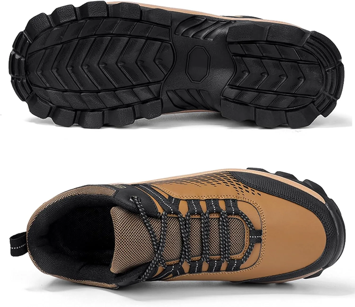 Men's Breathable Mesh Running Shoes Portable Non Slip Fitness Workout Shoe Memory Foam Versatile Shoes for Men