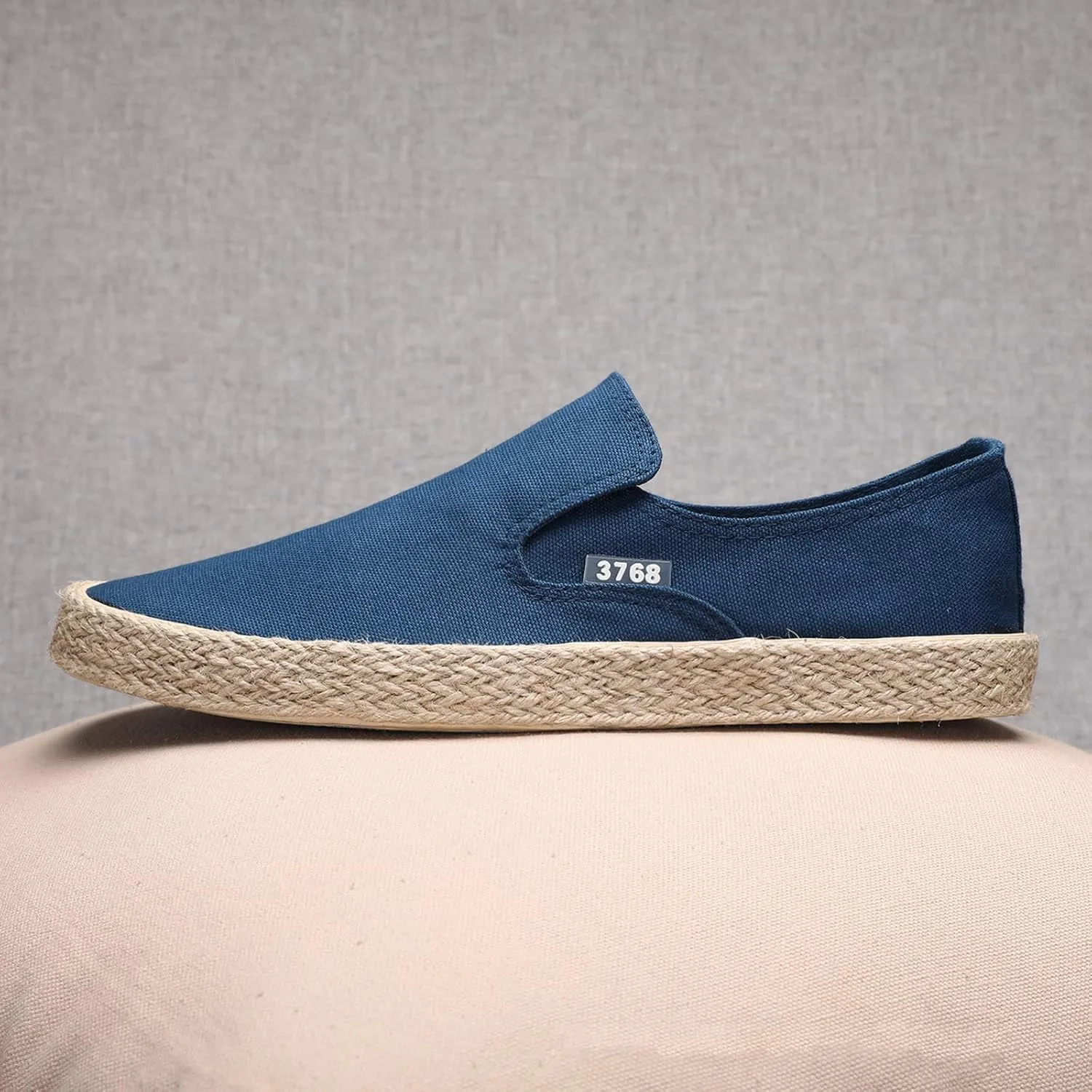 Men's Breathable Solid Color Korean Version Trendy Casual Comfortable Lightweight Linen Mens Sneaker Socks
