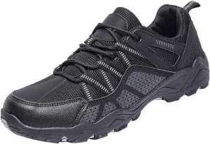 Men's Breathable Stretch Workout Shoes Lace Up Comfortable Light-Weight Shoe Men's Stylish Lightweight Sneakers