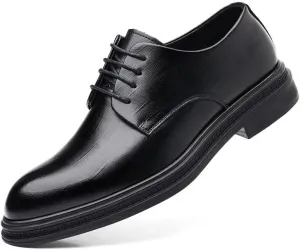 Men's Dress Shoes Classic Lace-up Pointed Toe Casual Formal Shoes Business Oxfords Shoes