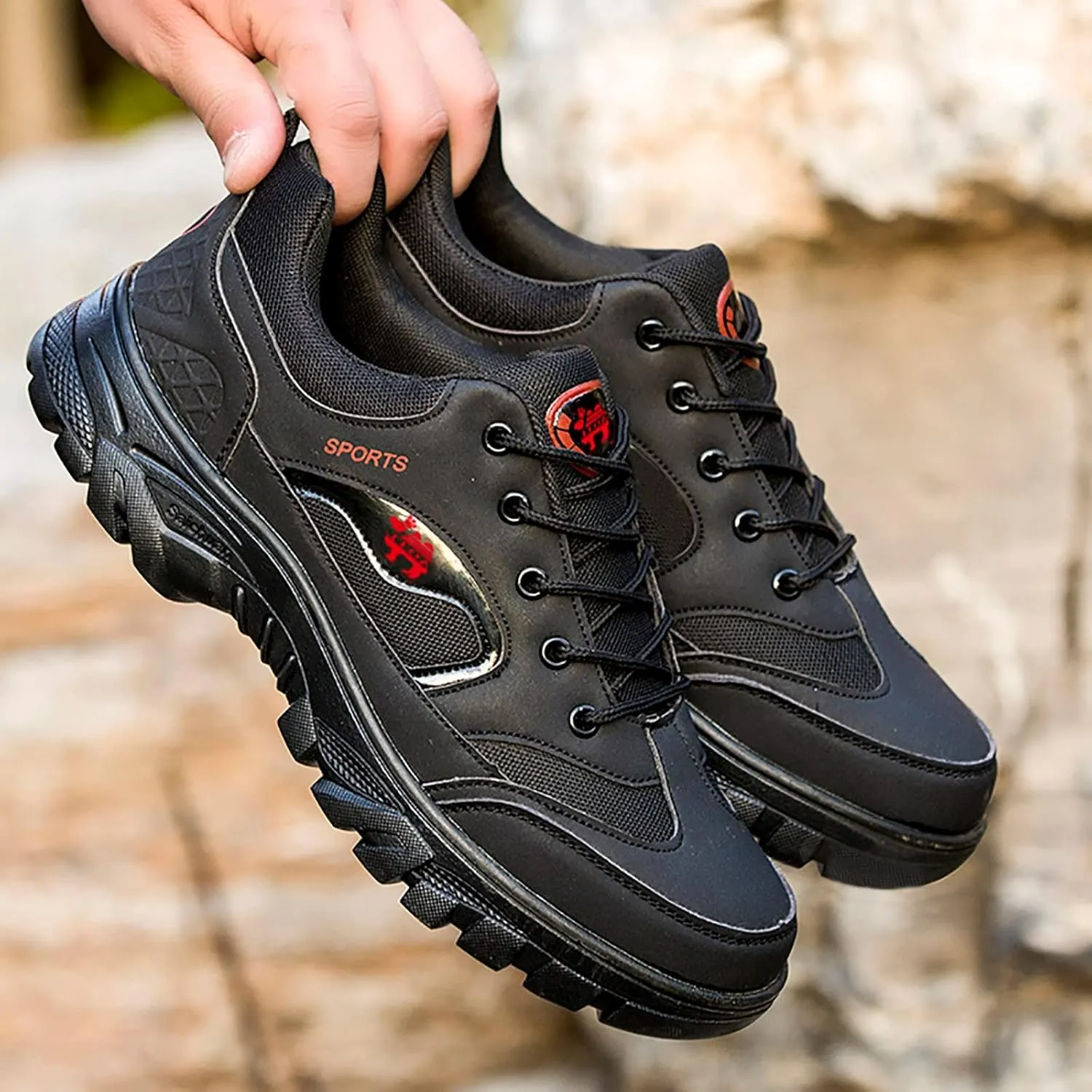 Men's Fashion Sneakers White Mens Shoes Men's Casual Sneakers Mesh Breathable Walking Shoes Mens Walking Shoes