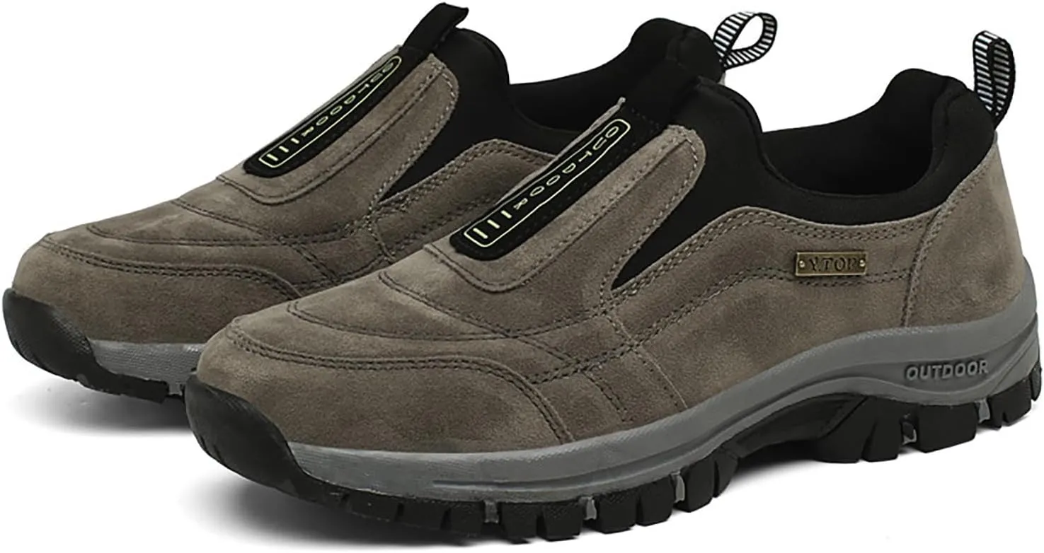 Men's Foreign Trade Mountaineering Shoes Spring and Summer Outdoor Shoes Slip Off Mens Sneaker Casual