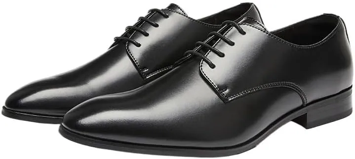 Men's Genuine Leather Low Oxfordfor Wedding Evening Uniform Party Office Dress Shoes